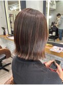 恵比寿おすすめ/美髪/前髪あり/切りっぱなしボブ