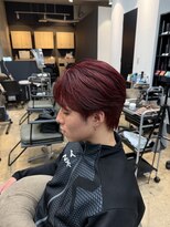 アロー 船橋店(AROH)&nbsp;センターパート/フェザーショート/フェザーパーマ/men's/船橋