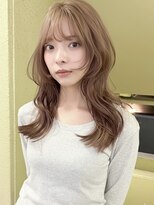 ローレンアオ(LOREN AO)&nbsp;ミルクティーベージュダブルカラーインナーカラーケアブリーチ