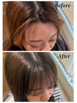 エール 生駒(aile Total Beauty Salon)&nbsp;前髪クロスパーマ