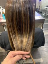 ヘアリゾート エーアイ 浅草ROX店(hair resort Ai)&nbsp;ミルクティーブロンド/ワンホンレイヤー[浅草]