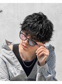 波巻きシャドウパーマ