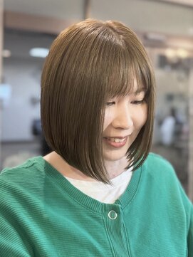 ワイボンドヘアー(Y bond hair) 似合わせカット20代30代40代50代ショートボブくびれレイヤーボブ