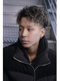 men'shair/波巻きツイストスパイラル/リバースニュアンスパーマ