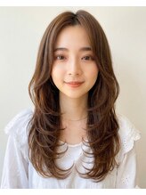 レイヤーカットで乾かすだけでもまとまる艶髪へ【トリートメント/レイヤーカット/髪質改善/小顔カット】