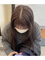 ニール 名古屋 伏見 丸の内(NEELU)&nbsp;【RIE】柔らかいラベンダーグレージュ