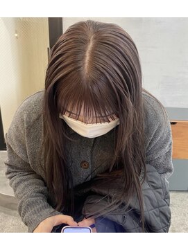 ニール 名古屋 伏見 丸の内(NEELU) 【RIE】柔らかいラベンダーグレージュ