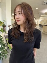 スパ ヘアーデザイン(SPA hair design)&nbsp;ベージュ/パーマ/デジタルパーマ/ミディアム/ヘアアレンジ