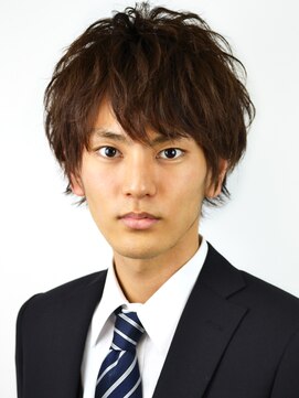 パティオンツー(PATIONN2) ペタンとしないふんわりくせ毛風メンズショート