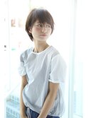 【Un ami】横顔、大人かわいい、ショートボブ(増永剛大)