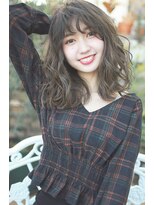 ラフィス ヘアー ヴォーグ 天王寺あべの店(La fith hair vogue)&nbsp;【La fith 】うる艶ミディアムヘアー