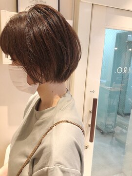 シー 柏(sii.) 【sii.柏】柔らかい質感のショートボブ