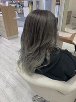 ソワン ドゥ ブレス 立花店(soin de brace) シルバー×グラデーション/小顔【高嶋仰】