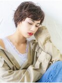 透け感ミニボブくびれショート外人風カラー【Prize所沢】