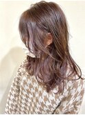 《tomi》インナーカラー×ミルキーピンク