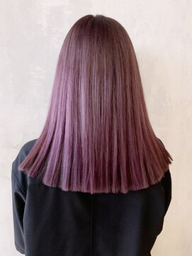 アイティー バイ アルバム 中野店(IT by ALBUM) ダークバイオレット_ミニウルフテラコッタくすみブルー_ba339571