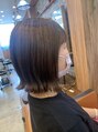 アグ ヘアー プリュネ 和歌山駅前2号店(Agu hair prune) 外ハネボブ家でのスタイリングお伝えします