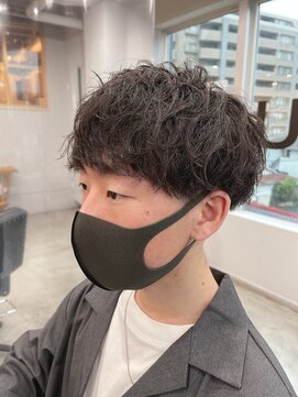 バトー バイ トリコ 船橋北口店(BATEAU by tricot) メンズ×ツイストスパイラルパーマ