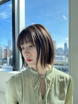 エクリ 麻布十番(equri)&nbsp;大人かわいい外はねボブ