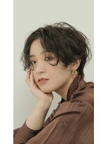 クレル(Creelu)&nbsp;ハンサムショートパーマ[江坂/江坂駅/カット/カラー]