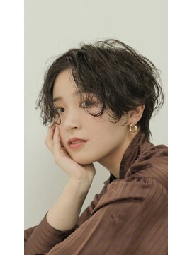 クレル(Creelu) ハンサムショートパーマ[江坂/江坂駅/カット/カラー]