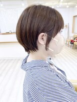 モリオ フロム ロンドン 成増店&nbsp;【morio成増 芹澤】丸みショートボブ グレージュカラー