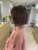 ローレンジウ(LOREN JU)&nbsp;名駅/名古屋駅/学割U24/レイヤーカット/オージュア/ダブルカラー