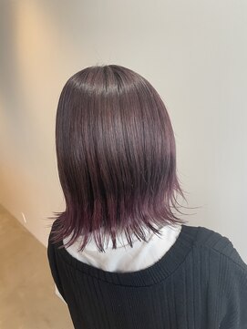 フープヘアー(HOOP.HAIR) ピンクグラデーションカラー