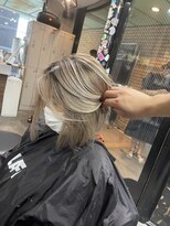 ラフ(LAFF)&nbsp;#黒髪#ボブルフ#ネビージュ#小顔#ワンレン