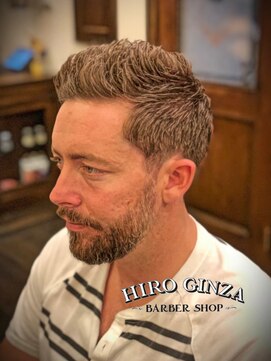 ヒロギンザ 青山店(HIRO GINZA) フェードにしない刈り上げ