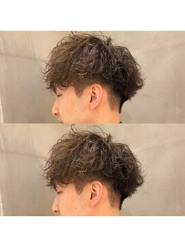 アデプト 綾瀬店(adept) 無造作ツーブロックパーマ【綾瀬/北千住/亀有】