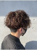ツーブロxスパイラル