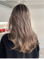 ヨロ 小岩(YOLO) ハイライトカラーミルクティーベージュケアブリーチダブルカラー