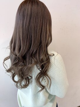 ヘアーワークス ボナ ウニクス店(HAIR WORKS bona) 似合わせカット×髪質改善ケア【シャンパンゴールド8】