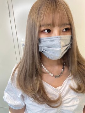 ジーナ 船橋(Zina) 大人かわいい20代30代40代小顔ショコラベージュ１Zina船橋