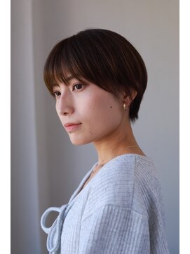 ソイクフ 四条大宮店(SOY-KUFU) 20代30代40代イメチェン似合わせカットフルバングショートヘア