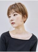 大人可愛いショート/前髪ありショート/PEEK-A-BOO 坂本