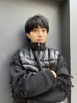 ノラ シブヤ(NORA)&nbsp;メンズミディアムマッシュウルフ・ニュアンスパーマ