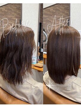 ルスリー 宇都宮店(Lsurii) 髪質改善ストレート[宇都宮/髪質改善/縮毛矯正/白髪染め]