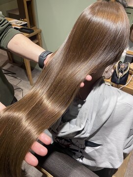 マーシュ 梅田(marshu) 髪質改善 * ストレート