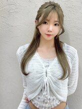 ロンド ジュルード 名古屋(Lond jeloud) 酒井里穂 艶カラー