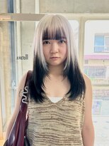 ヲタク(wotaku.)&nbsp;ルーツカラーホワイトシルバーダークグレー