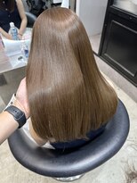 エトラ 渋谷店(etora)&nbsp;艶髪　ベージュ グレージュ 艶カラー ケラチントリートメント