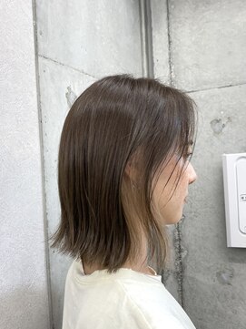 ミリィバイアヤラ 船橋店(MIRYI by ayala) 【RYOYA】インナーミルクティ/ワンレン