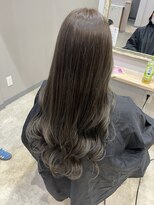 ムーンヘアホーム(MOON hair home)&nbsp;ブリーチ無しオリーブベージュ