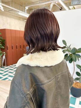 ノエ(noe) 着物/メルティカラー/似合わせカット/ウェーブミディアム/栄c3