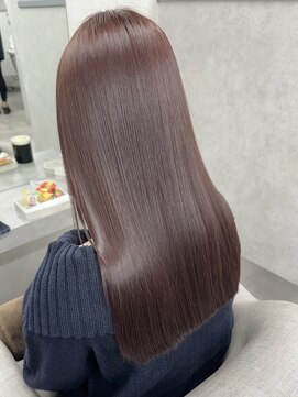 ランド 千葉(land) ブリーチ無しで出来る明るめレッドカラー