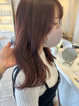 カシェ シモムラ(Cashe'e SHIMOMURA) 春のピンクカラー