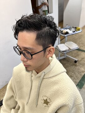 ザデイトウキョウ 表参道 青山(THE DAY TOKYO) かきあげパーマ/メンズカット