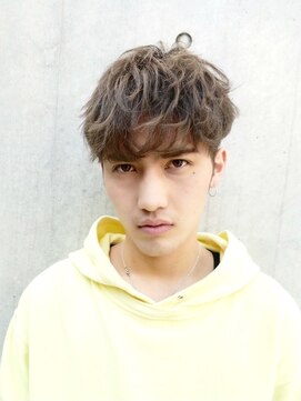 ローウェ バイ フィフス 立川メンズサロン(Louwe by fifth) 立川メンズツイストスパイラルパーマ波巻きパーマシャドウパーマ